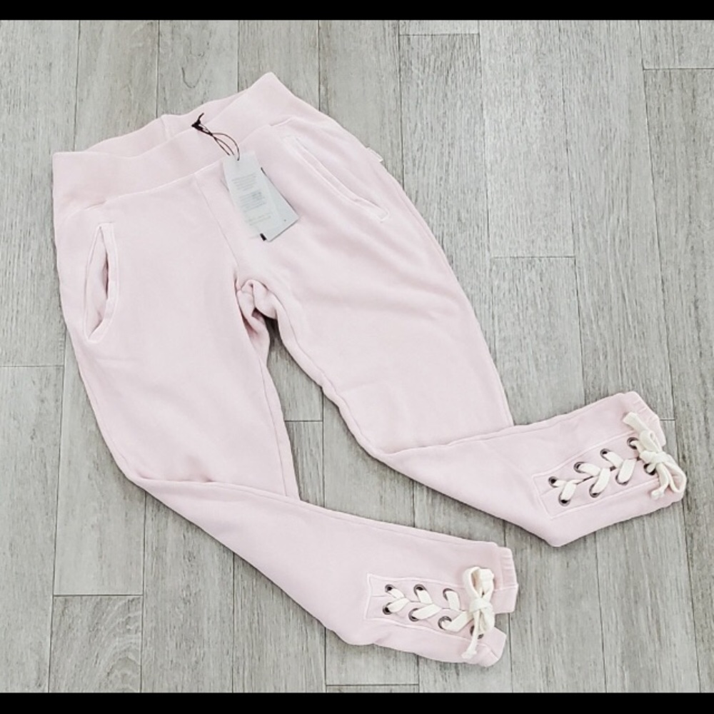 Avocado light pink jogger/hoodie set - Picture 4 of 10